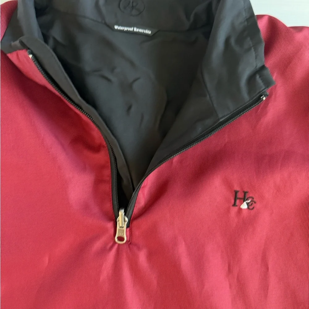 Zero Restriction Pullover Jacket Mens XL Waterproof Reversible Golf Outerwear